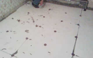 Утепление пола Пеноплексом под бетонную стяжку своими руками