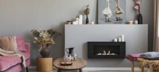 Преимущества электрического камина