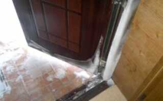 Утепляем китайскую входную дверь