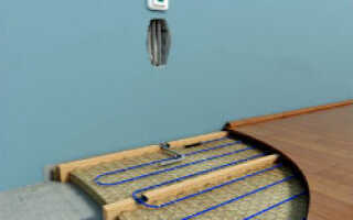 Монтаж теплого водяного пола на деревянное основание