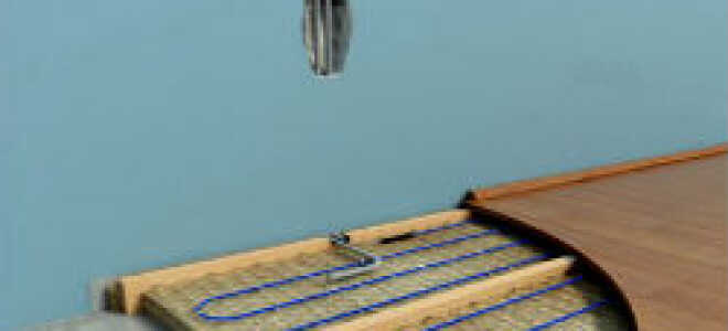 Монтаж теплого водяного пола на деревянное основание