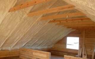 Нюансы утепления кровли с помощью ППУ