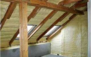 Технология утепления мансарды своими руками