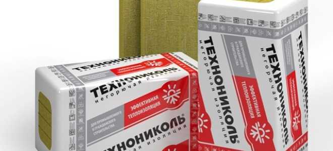 Особенности утеплителя Техноруф