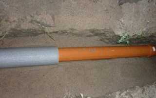 Способы утепления канализационных труб в грунте