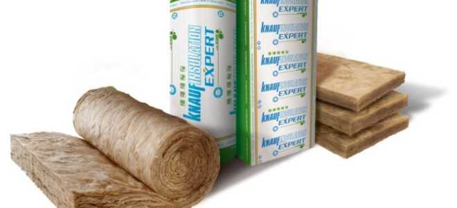 Применение утеплителей Кнауф