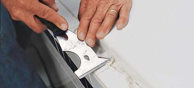 Как удалить излишки застывшего силиконового герметика с различных поверхностей и с одежды