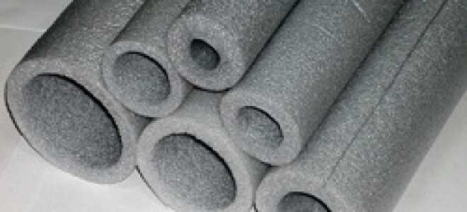 Особенности утеплителя для труб из вспененного полиэтилена