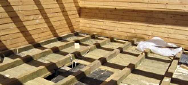 Как и чем выполняется утепление пола в частном доме?