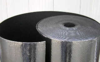 Какими бывают утеплители для бани с фольгой?