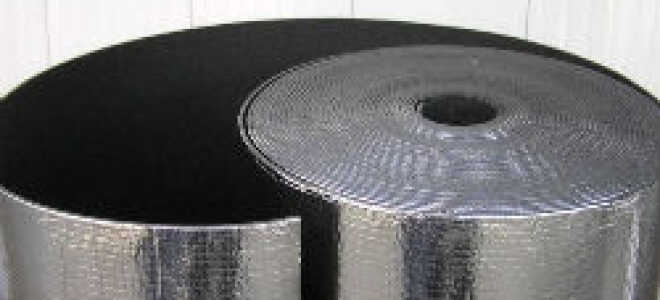 Какими бывают утеплители для бани с фольгой?