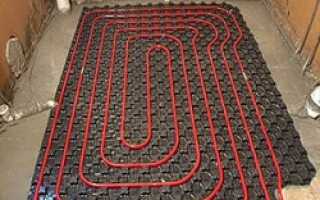 Использование полиэтиленовых труб в системах теплого пола