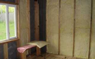 Технология внутреннего утепления дачного дома
