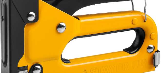 По каким критериям следует выбирать строительный степлер