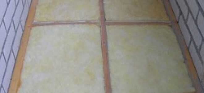 Как и чем выполнить утепление пола на балконе своими руками?