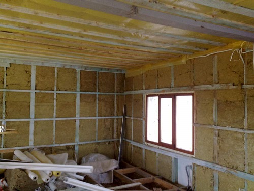 Комплексное утепление мансарды минеральной ваты