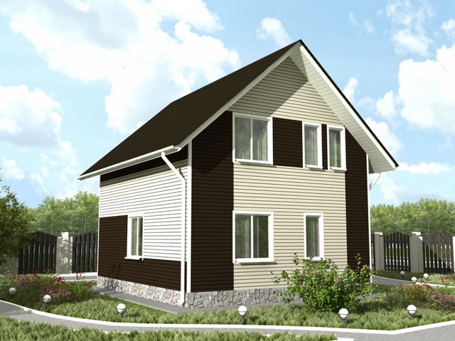 Утепление щитового дома снаружи под сайдинг