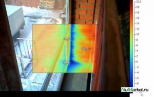 Так мостики холода выглядят в тепловизоре