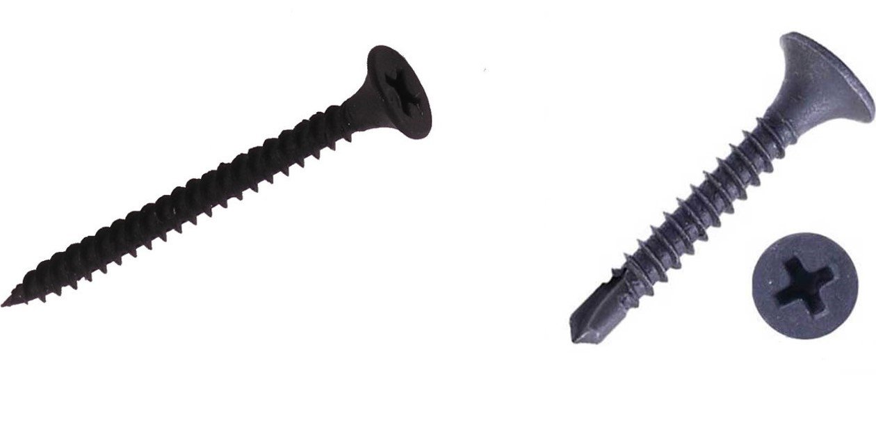 Как выбрать саморезы для монтажа гипсокартона в зависимости от основания и условий эксплуатации